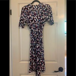 Classic Donna Morgan wrap dress